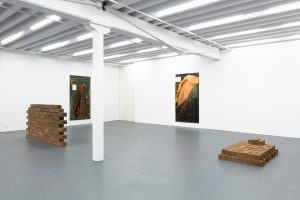 Installion view of gallery.